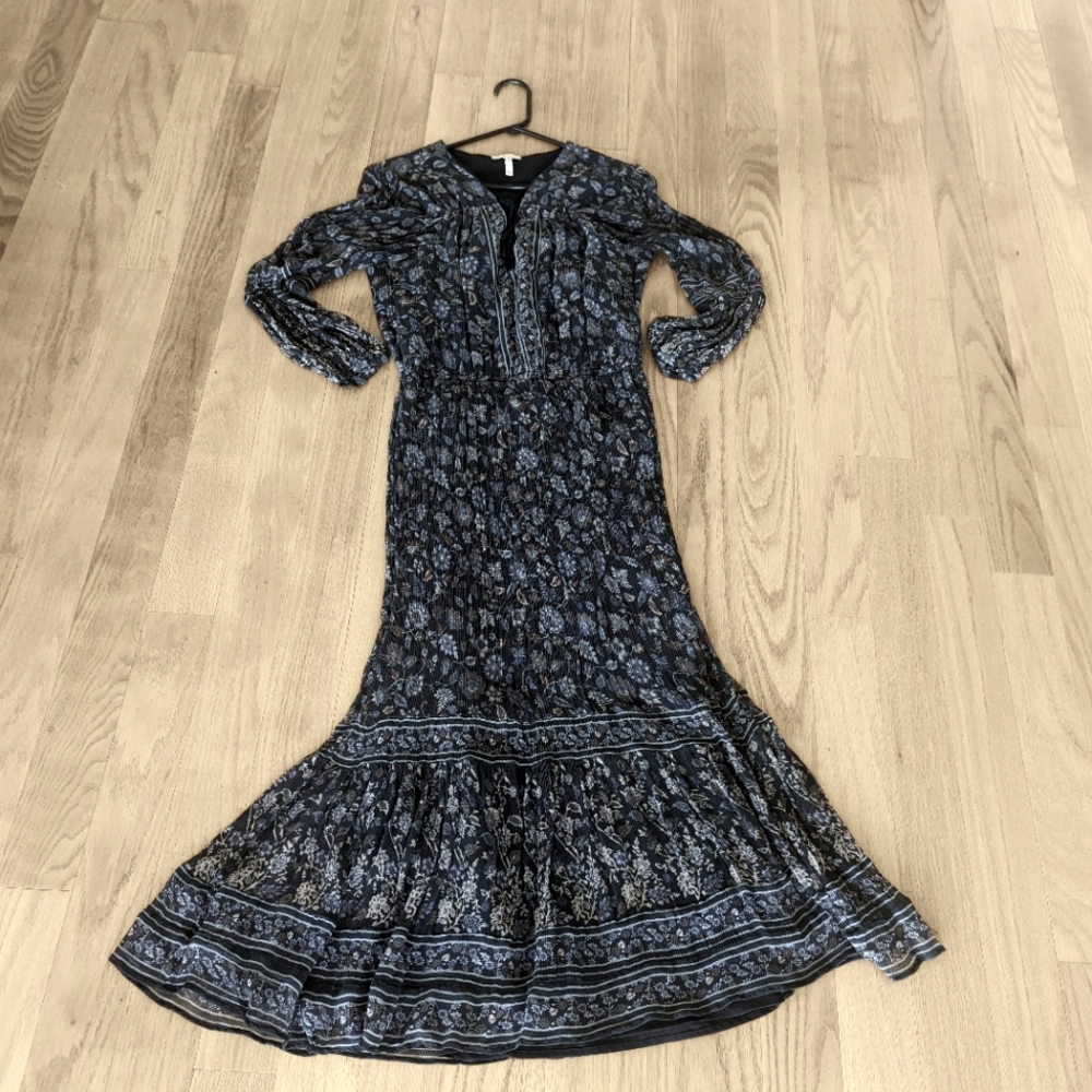 Joie Chiffon Maxi Dress M